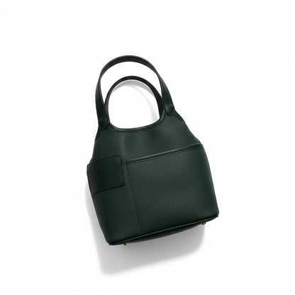 🔥 Hermès Garden Party Inspired Tote Bag – Deep Green Edition (with Strap & Pouch) 🔥