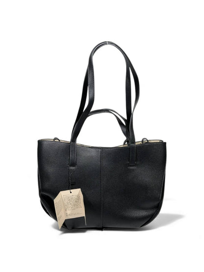 🔥 Polène Paris Inspired Tote Bag – Black Minimalist Edition (with Matching Pouch) 🔥