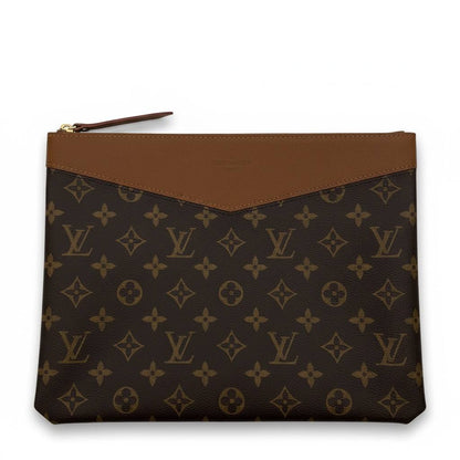 Louis Vuitton Monogram Brown Trim Pouch ✨👜 | Luxury Designer Clutch
