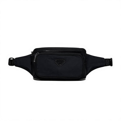 PRADA Nylon Belt Bag – Minimal, Sleek & Ultra-Practical 🖤🎒✨