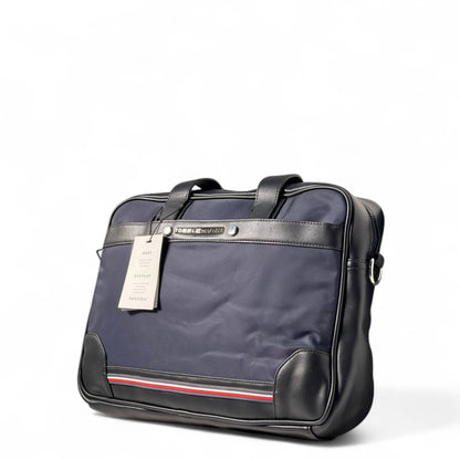 Tommy Hilfiger Navy Business Bag 💼 | Eco-Friendly & Stylish Briefcase
