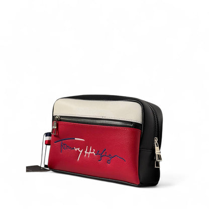 Tommy Hilfiger Tricolor Toiletry Bag 🇺🇸 | Red, White & Blue Signature Travel Kit