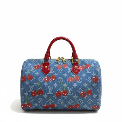Louis Vuitton Cherry Denim Speedy Bag 🍒✨ | Limited Designer Icon