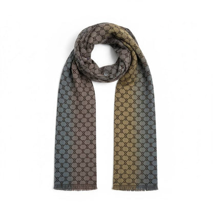 🧣 Gucci GG Gradient Wool Scarf – LIMITED EDITION ✨