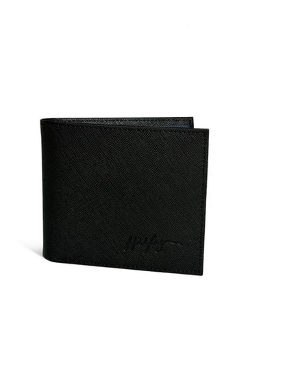 Tommy Hilfiger Classic Black Leather Wallet 🖤🇺🇸 | Signature Stitch Design