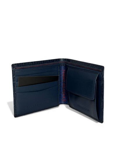 Tommy Hilfiger Monogram Navy Wallet 🔵🖤 | Premium Designer Edition