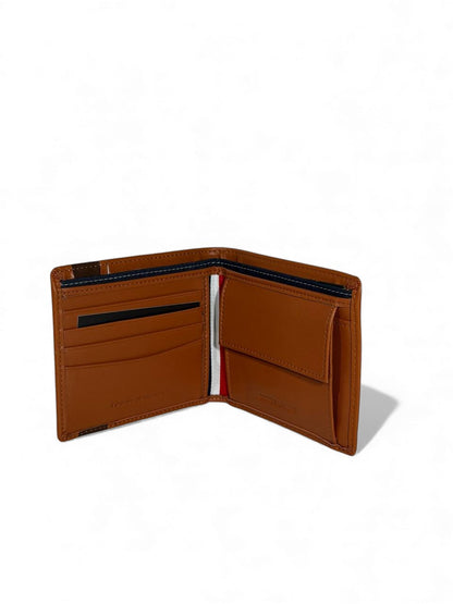 Tommy Hilfiger Tan Leather Wallet 🤎👜 | Premium Signature Edition
