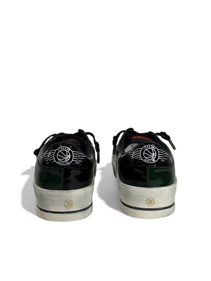 ✨ Golden Goose Star Sneaker – Black, Green & Red Edition ⭐🔥