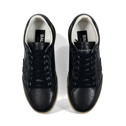 ✨ Golden Goose Black Leather Star Sneakers – Classic Distressed Edition ⭐🖤