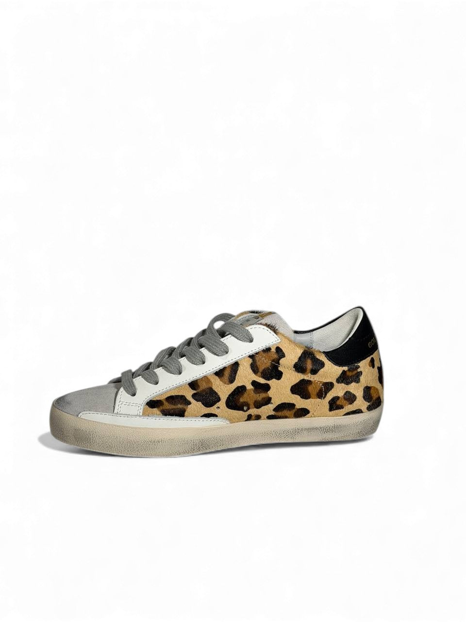 ✨ Golden Goose Leopard Star Sneakers – Wild Luxe Edition 🐆⭐✨