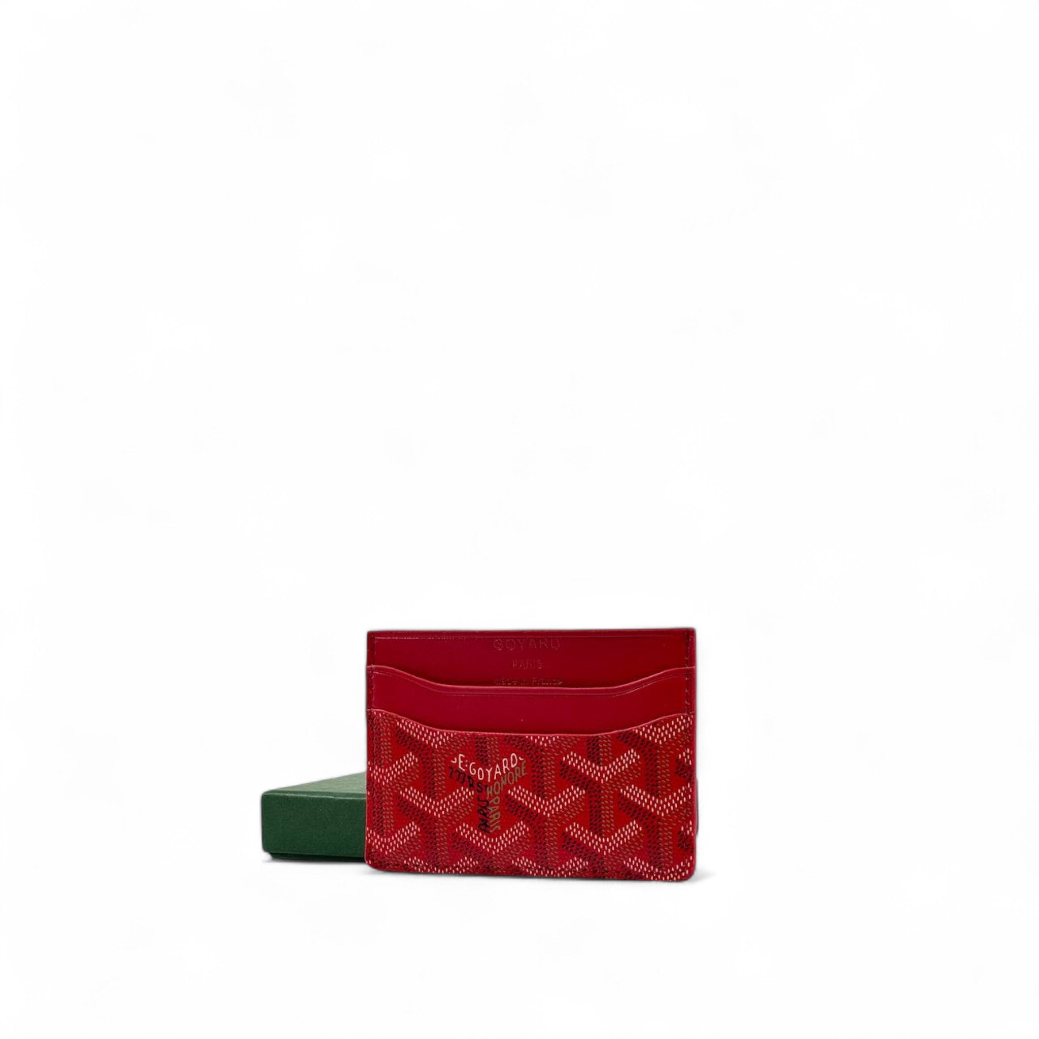 ❤️ Goyard Saint Sulpice Card Holder – Red Luxury Edition
