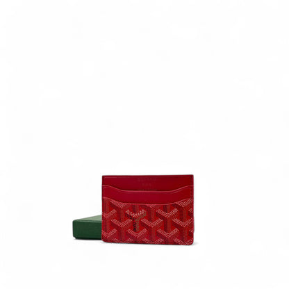 ❤️ Goyard Saint Sulpice Card Holder – Red Luxury Edition