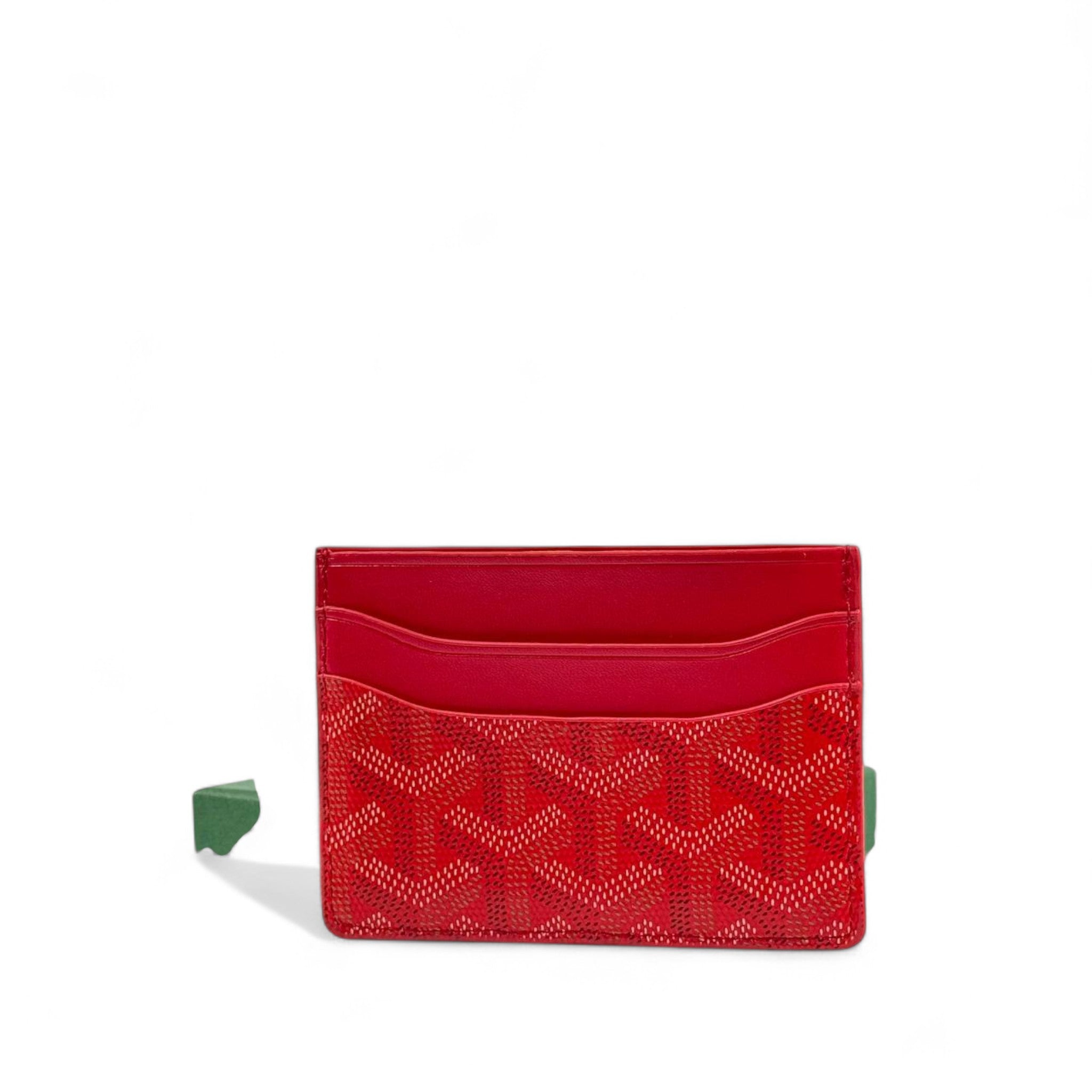 ❤️ Goyard Saint Sulpice Card Holder – Red Luxury Edition