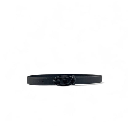 Diesel Black Leather Belt | 120 cm