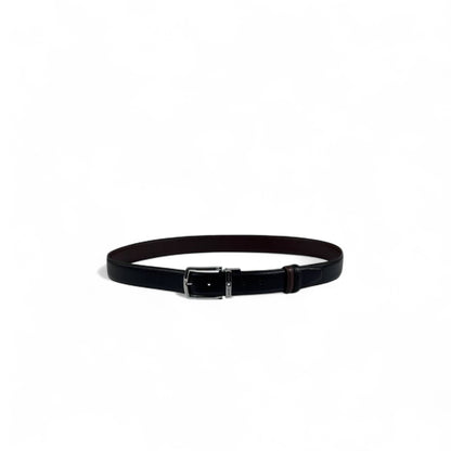 Montblanc Black Leather Belt | 115 cm