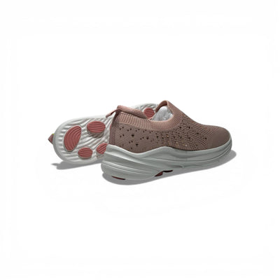 Skechers Crystal Slip-On Sneakers – Blush Pink Sparkle Comfort Shoes ✨👟 | Lightweight Breathable Walking Trainers