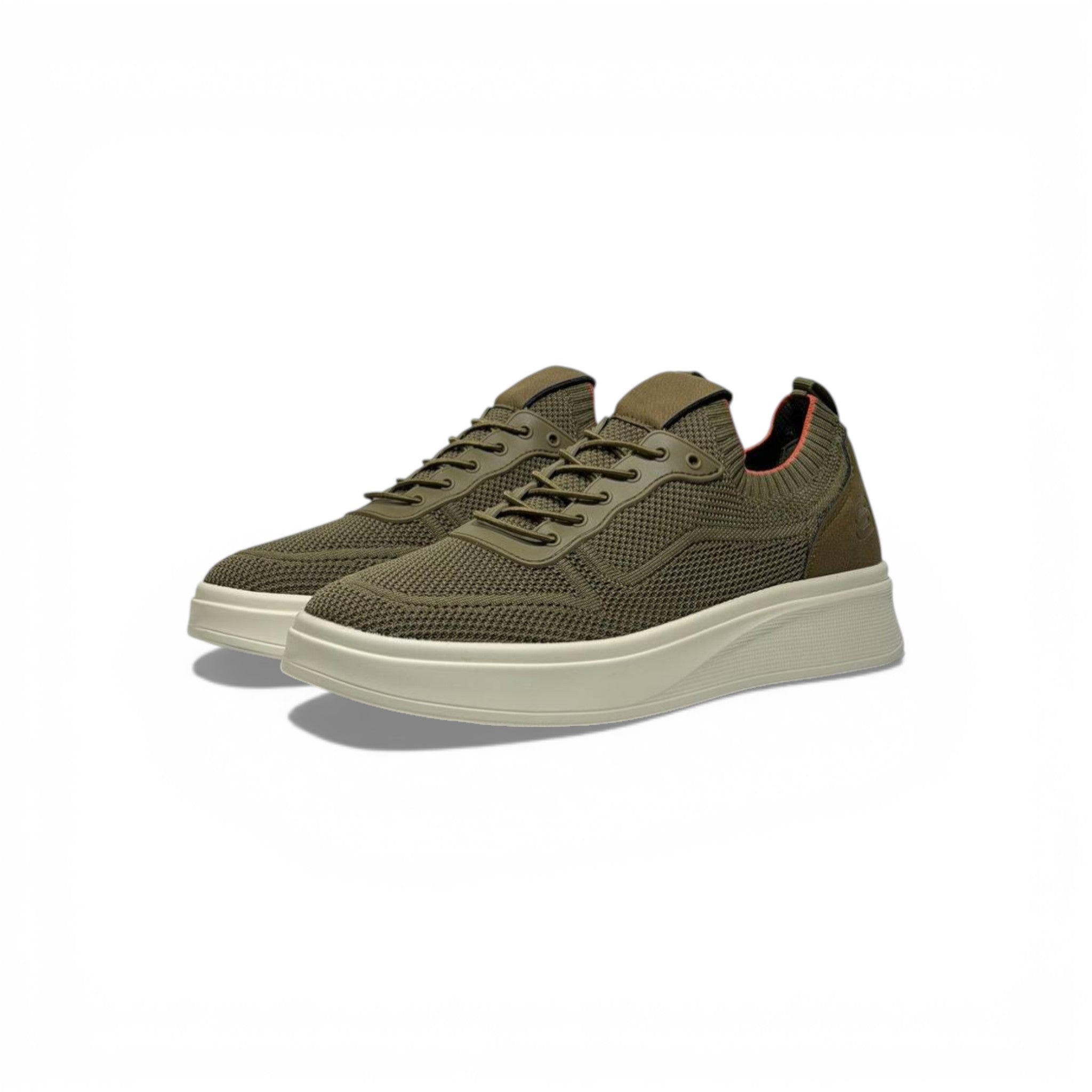 Skechers Mesh Lace-Up Sneakers – Olive Green Comfort Trainers 👟🌿 | Lightweight Breathable Casual Walking Shoes