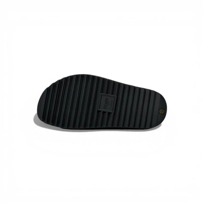 Fendi Monogram Double-Buckle Slides – Luxury Designer Sandals 🖤✨ | Premium Casual Summer Slippers