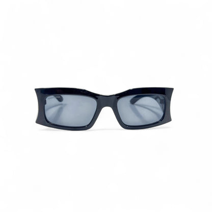 Balenciaga BB Logo Sunglasses – Glossy Black Power 🖤🕶️