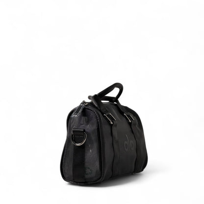 Alo Mini Duffel Bag – Sleek Black Gym & Street Essential 🖤 ( without box) xx