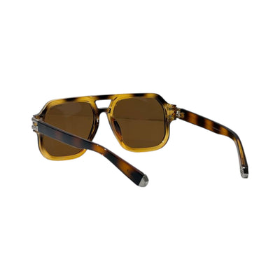 🕶️ Philipp Plein Tortoise Square Sunglasses – Luxury Statement Edition