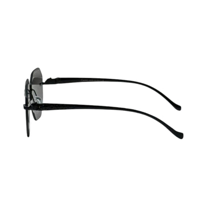 🕶️ Cartier Rimless Geometric Sunglasses – Black Luxury Edition ✨