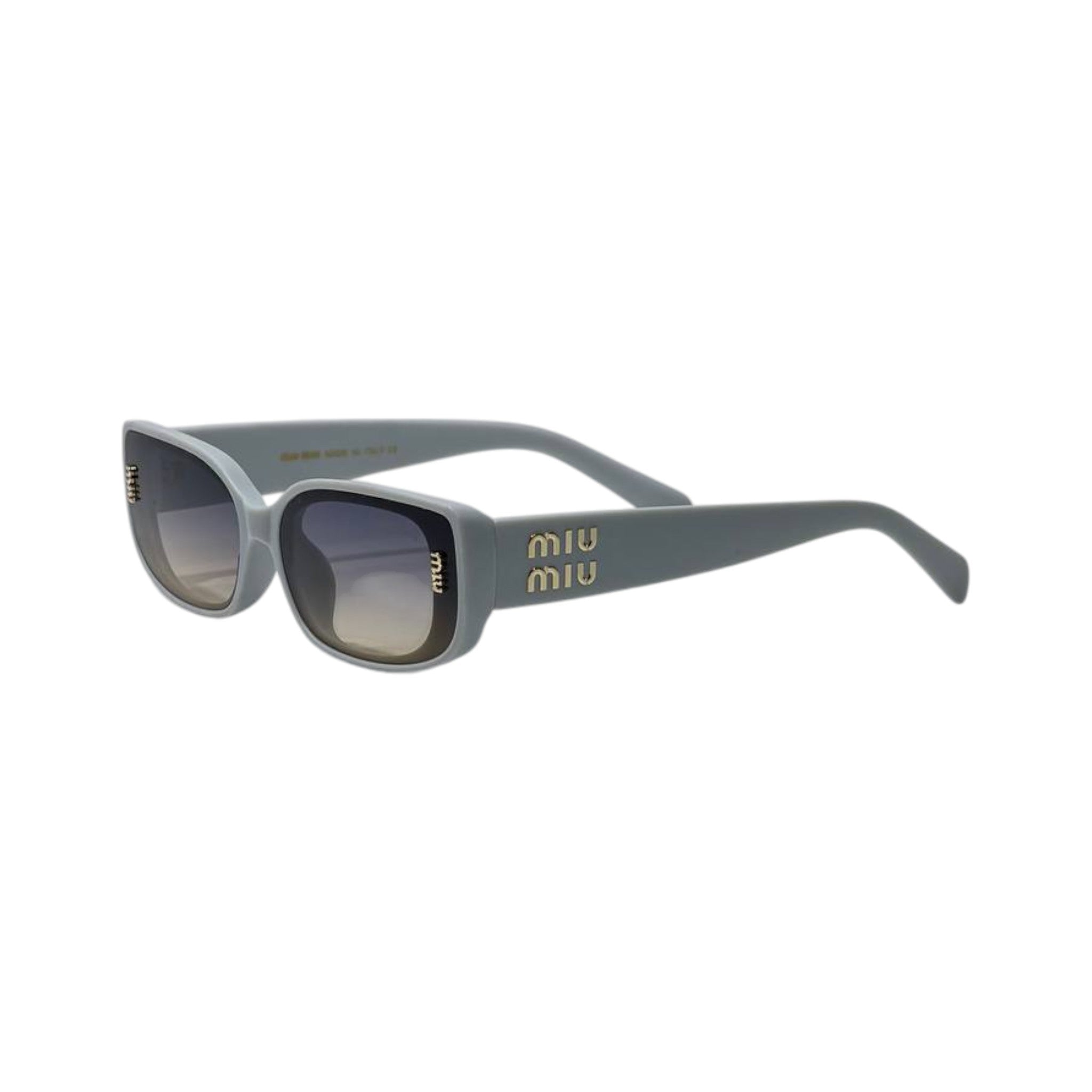 🕶️ Miu Miu Oversized Square Sunglasses – Grey Gradient Luxury Edition ✨