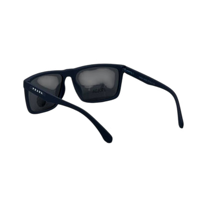 🕶️ Prada Polarized Square Sunglasses – Midnight Black Edition ✨