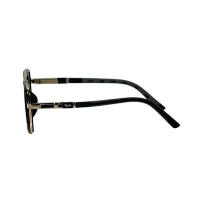 🕶️ Ray-Ban Clubmaster Square Sunglasses – Black & Gold Premium Edition ✨