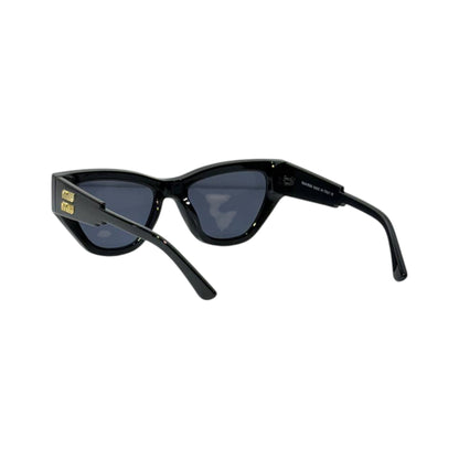 🕶️ Miu Miu Cat-Eye Sunglasses – Black & Gold Glam Edition ✨
