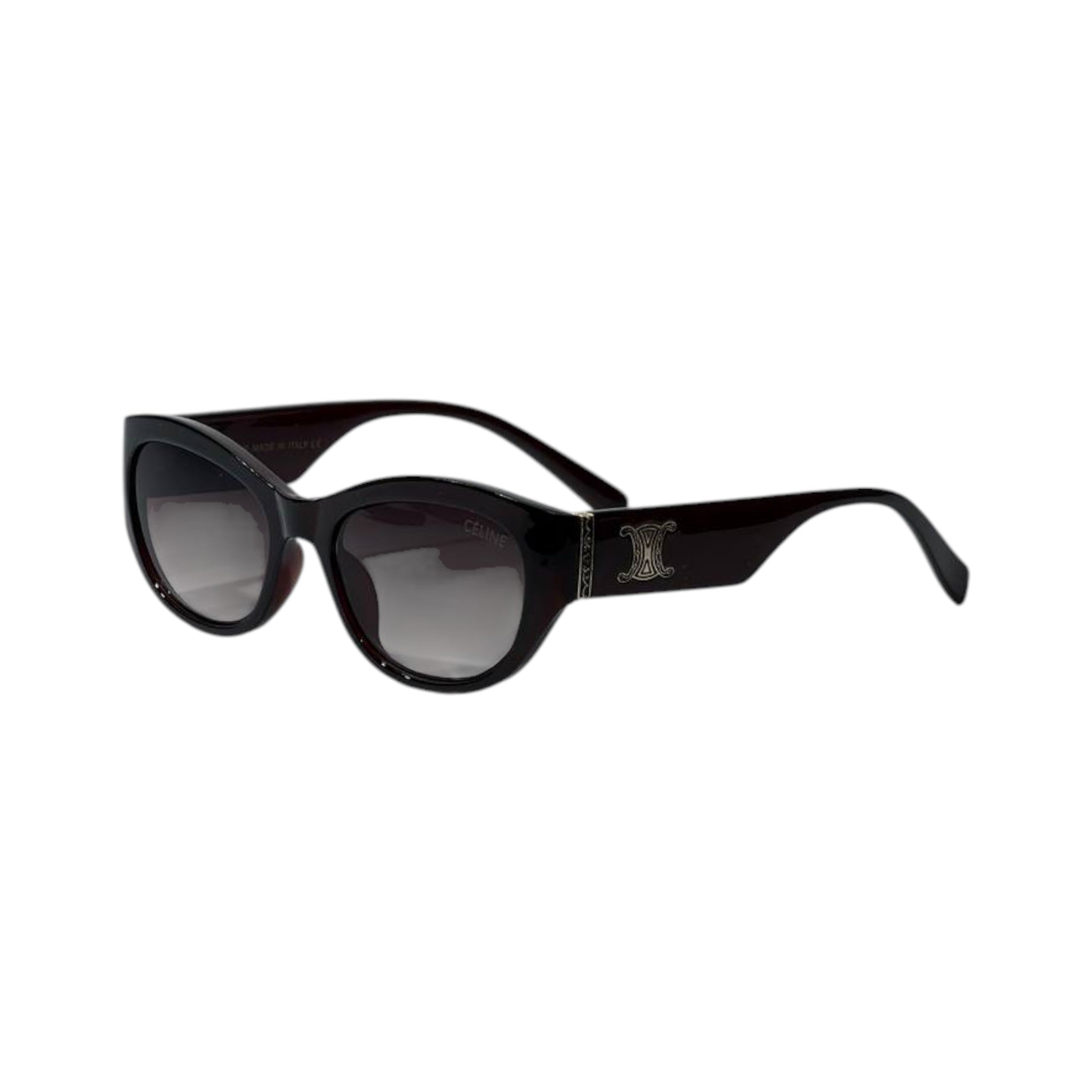 🕶️ Celine Triomphe Oversized Sunglasses – Elegant Black Edition ✨