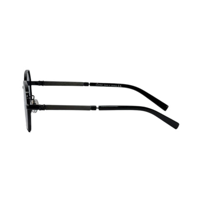 🕶️ Cartier-Inspired Black Geometric Sunglasses | Modern Luxury Edition ✨