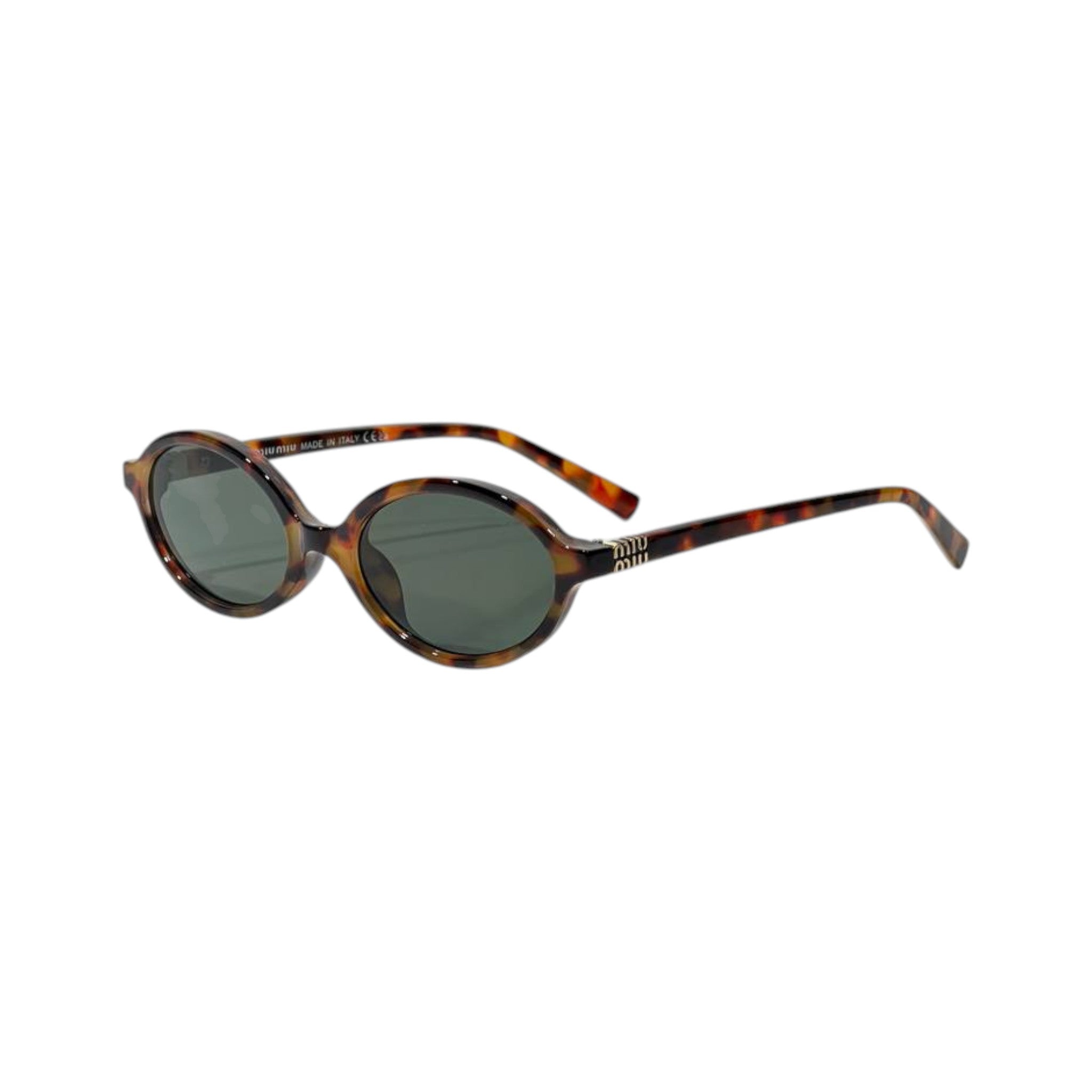 🕶️ Miu Miu Oval Tortoiseshell Sunglasses | Vintage Chic Luxury Eyewear ✨
