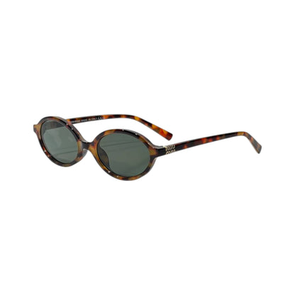 🕶️ Miu Miu Oval Tortoiseshell Sunglasses | Vintage Chic Luxury Eyewear ✨