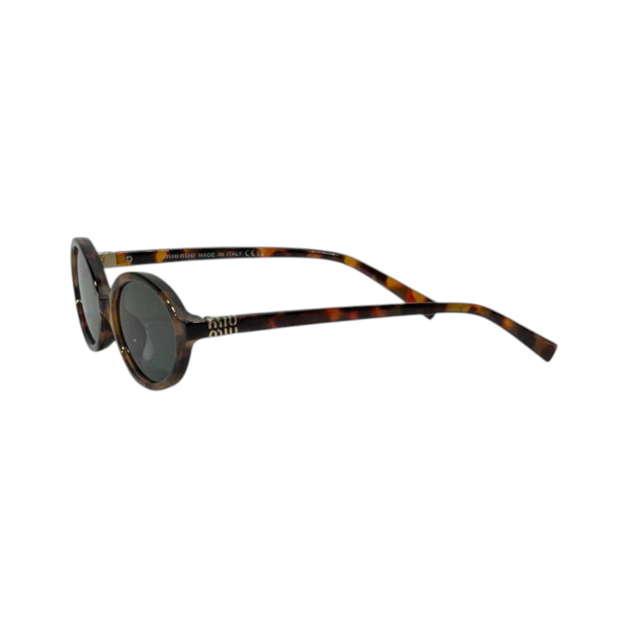 🕶️ Miu Miu Oval Tortoiseshell Sunglasses | Vintage Chic Luxury Eyewear ✨