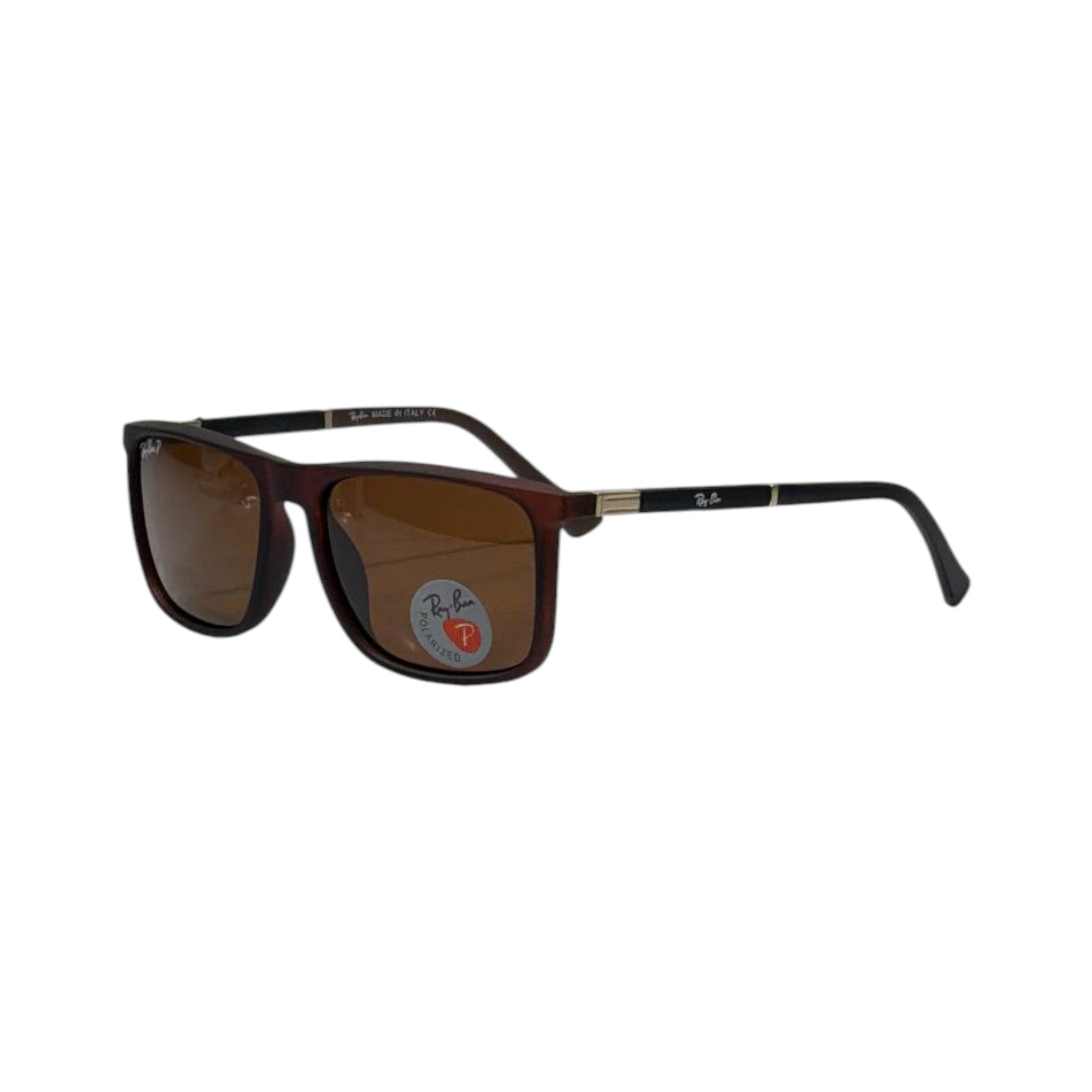 🕶️ Ray-Ban Classic Polarized Brown Square Sunglasses