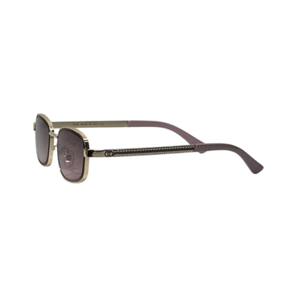 🕶️ Dior Rose Gold Elegance Square Sunglasses