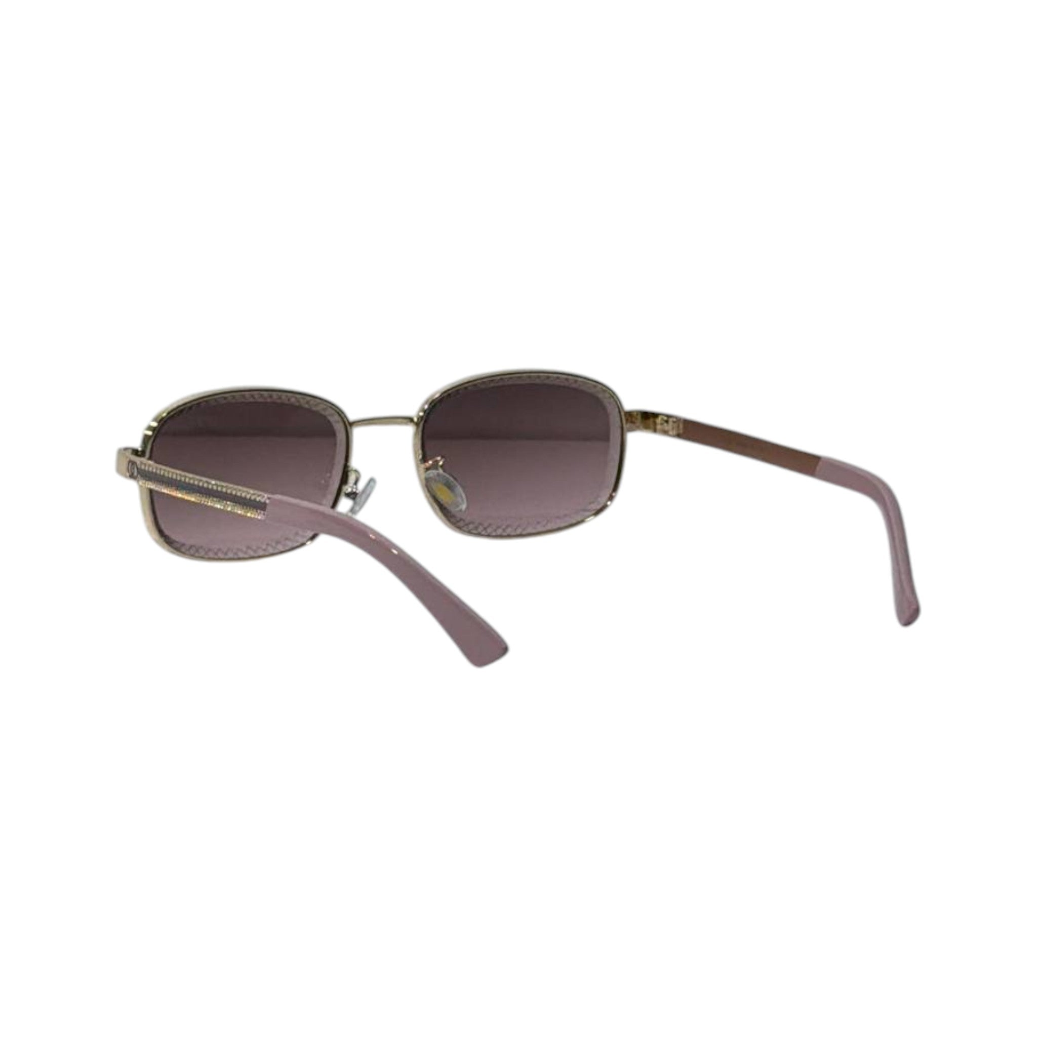 🕶️ Dior Rose Gold Elegance Square Sunglasses