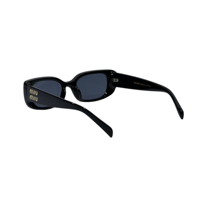 Miu Miu Noir Luxe Rectangle Sunglasses