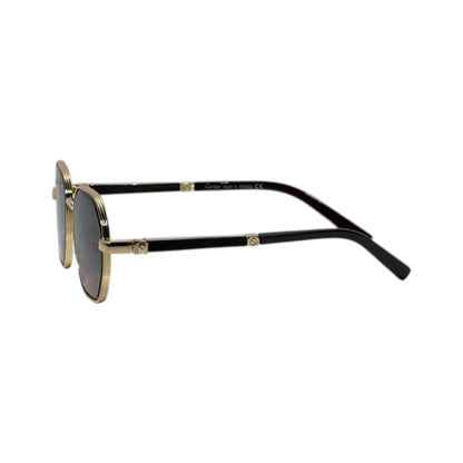 Cartier Prestige Gold Geometric Sunglasses