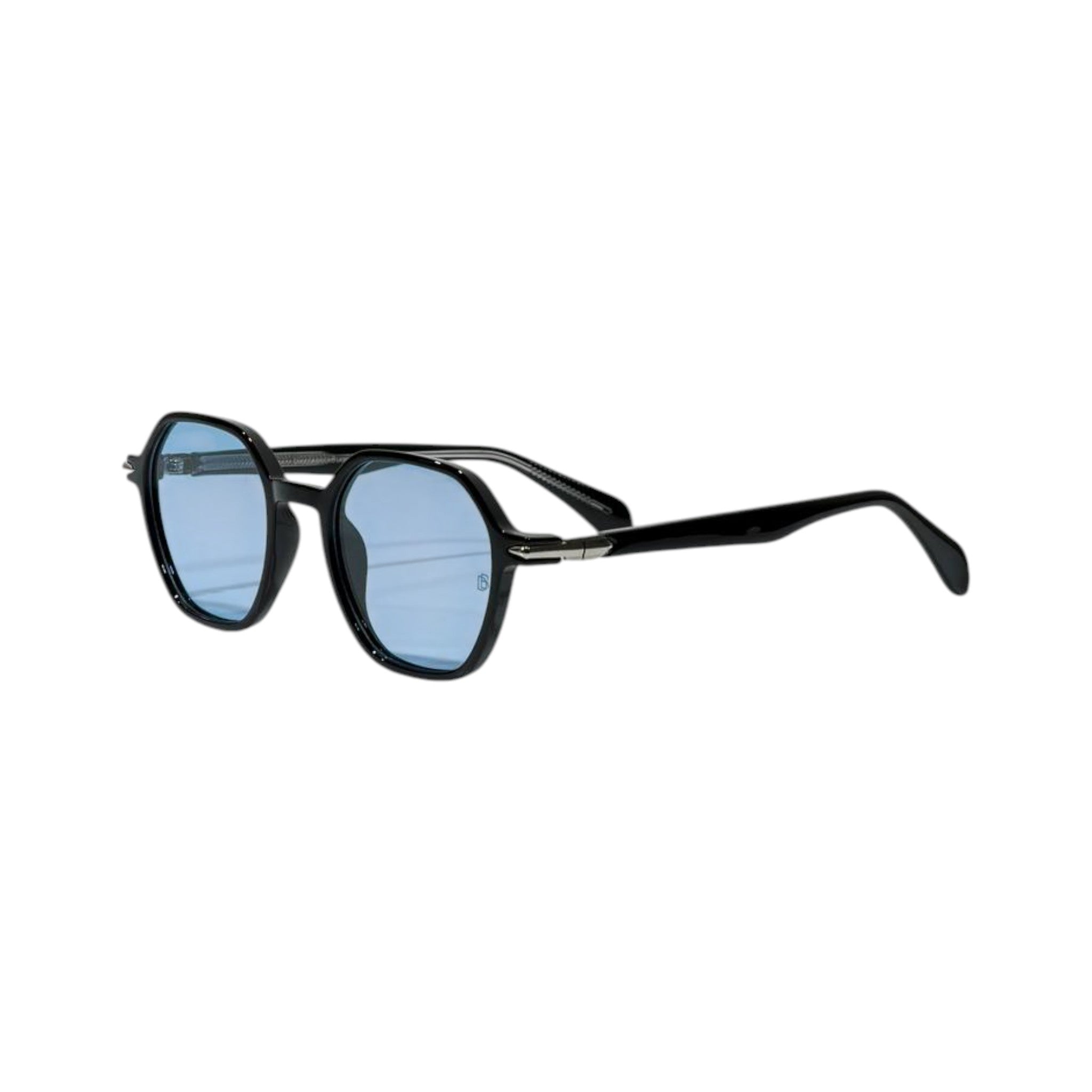 🕶️ David Beckham Blue Lens Square Sunglasses – Modern Sophistication & Everyday Style 💙✨