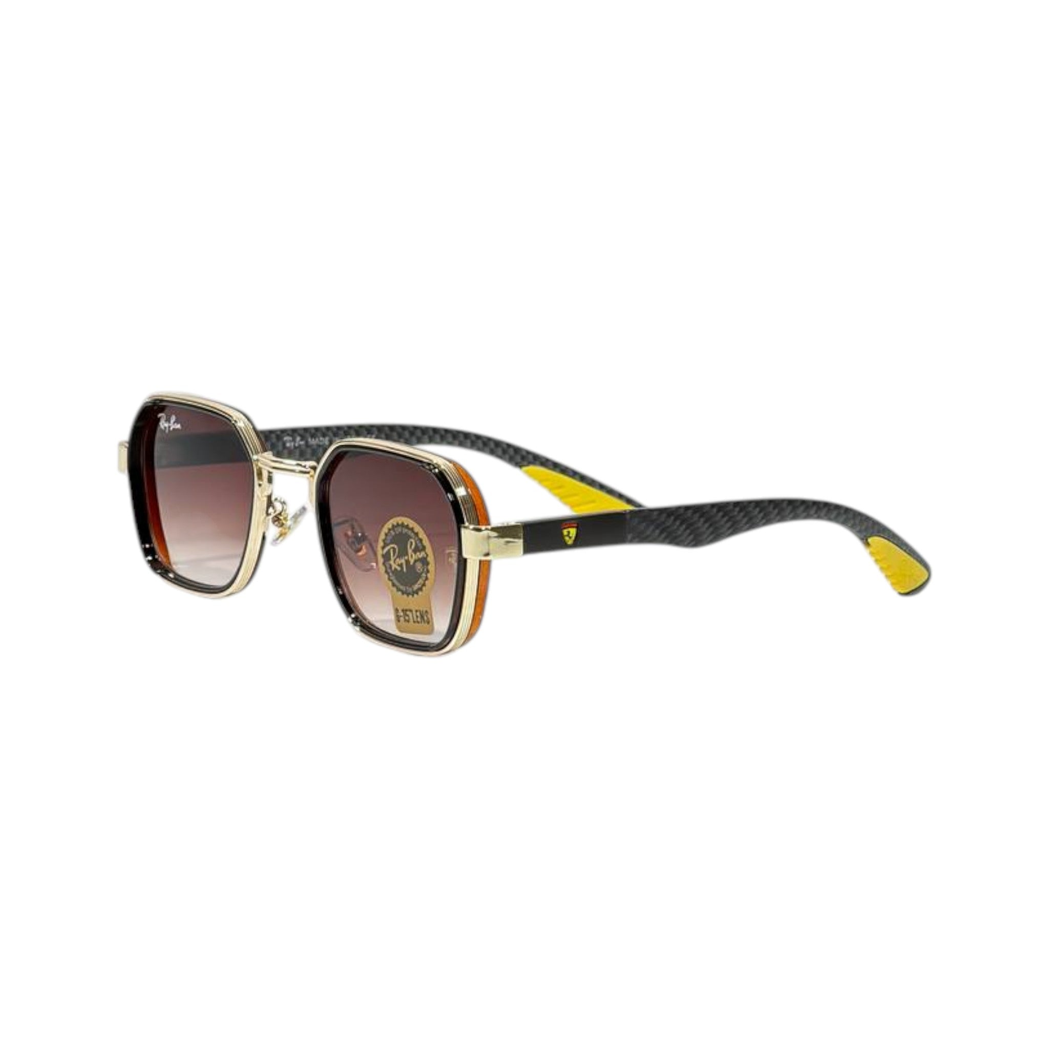 🕶️ Ray-Ban Ferrari Collection Square Sunglasses – Performance Meets Luxury 🏎️🔥