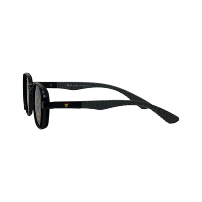 🕶️ Ray-Ban Ferrari Collection Black Square Sunglasses – Racing Spirit & Luxury Style 🏎️⚫