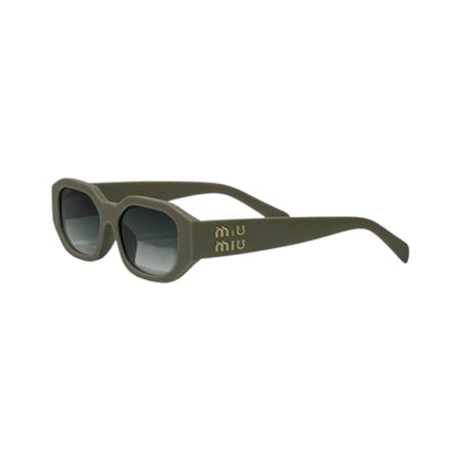 🕶️ Miu Miu Olive Green Statement Sunglasses – Effortless Luxury & Modern Chic 💚✨