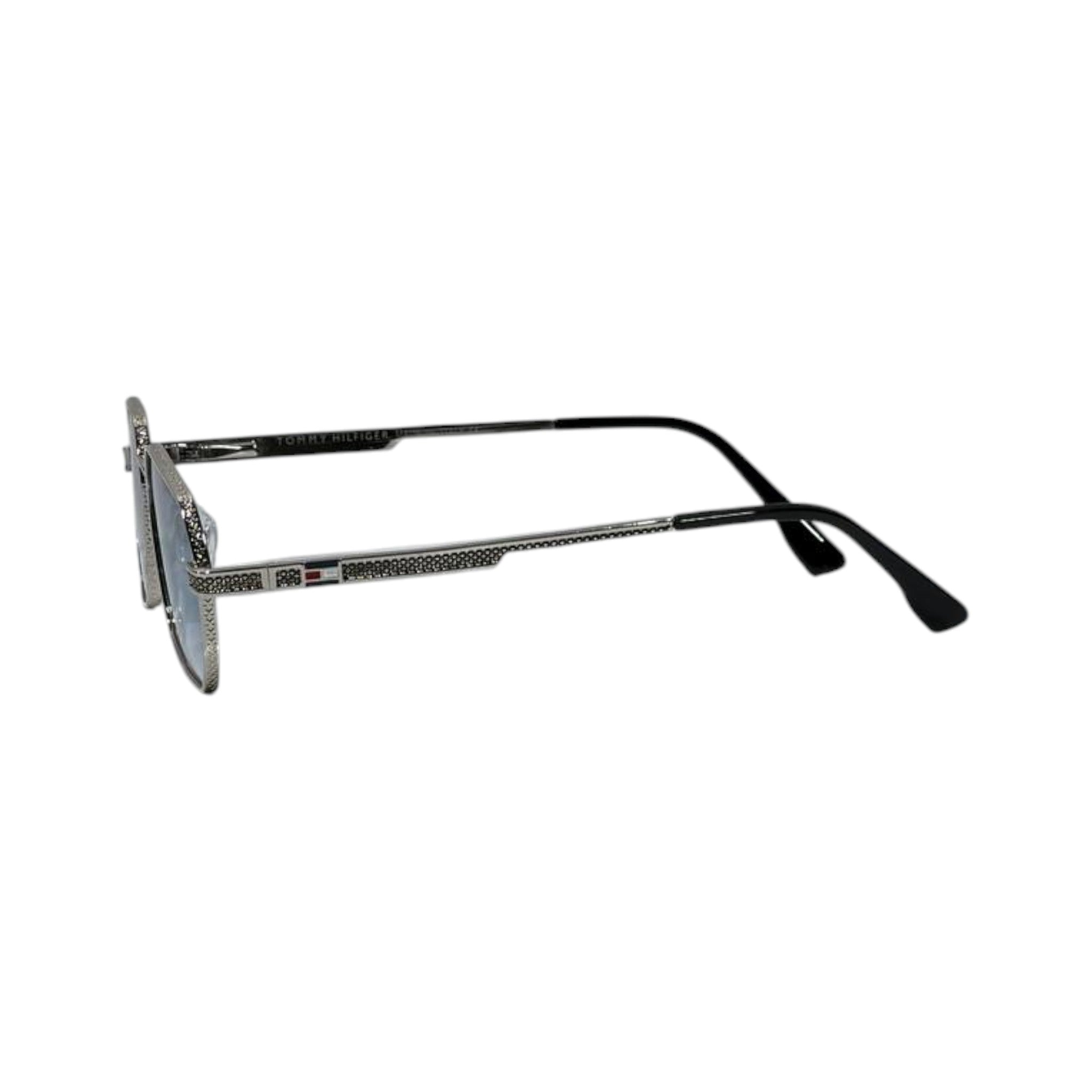 🕶️ Tommy Hilfiger Silver Square Sunglasses – Modern Luxury & Everyday Style 💙✨