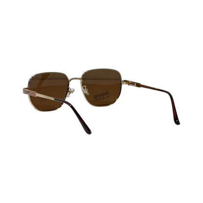 🕶️ Gucci Geometric Metal Sunglasses – Timeless Luxury & Iconic Italian Style ✨🤎