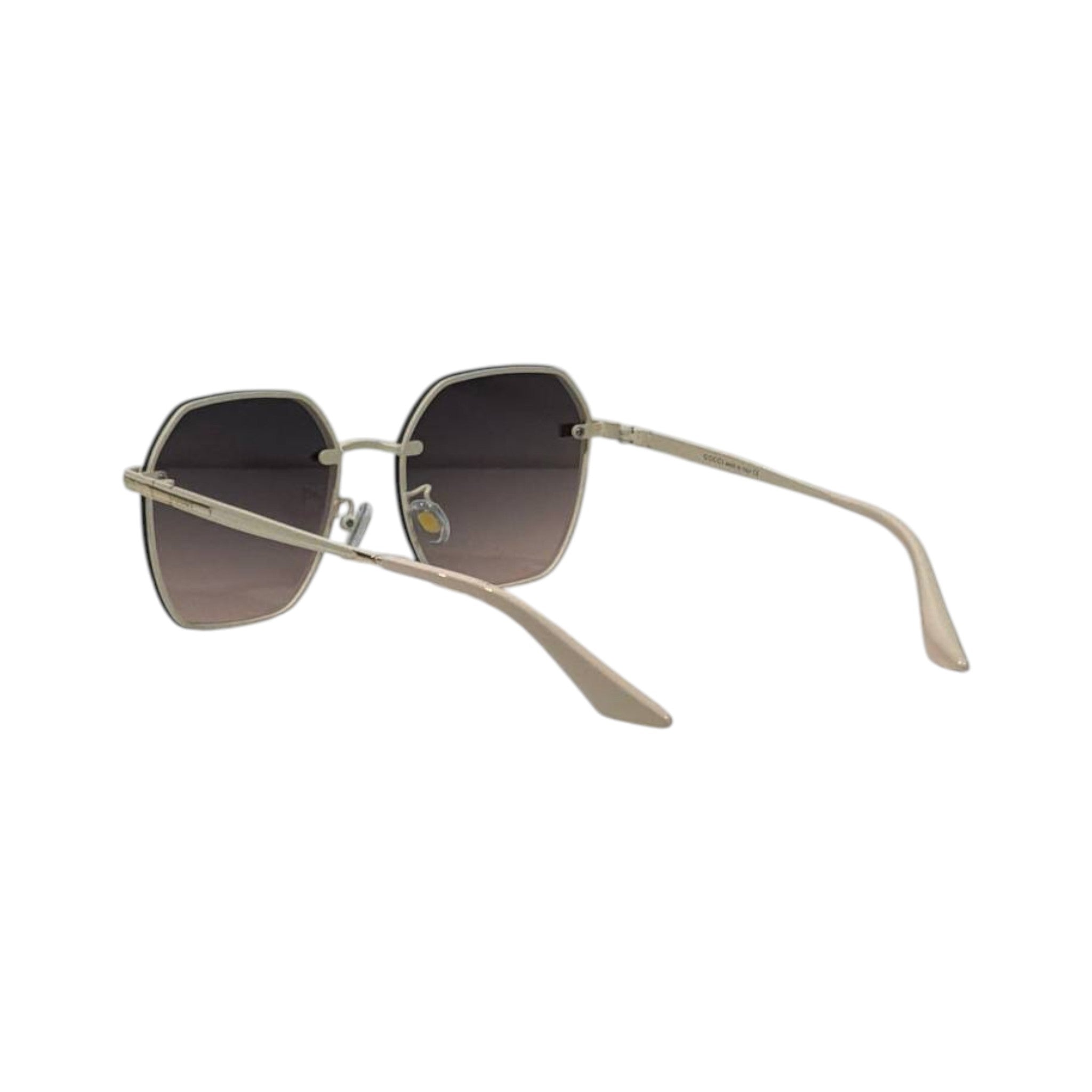 🕶️ Gucci Rimless Geometric Sunglasses – Elegant Luxury with a Modern Edge ✨💛