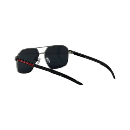 🕶️ Prada Linea Rossa Black Aviator Sunglasses – Bold Performance & Timeless Style ✨🖤