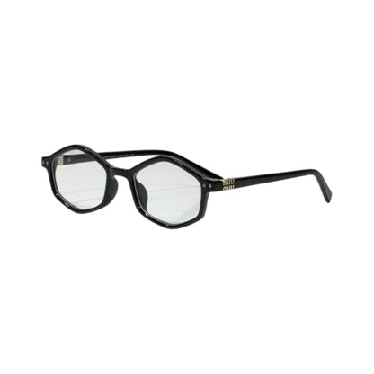 👓 Miu Miu Black Geometric Optical Glasses – Modern Elegance & Everyday Sophistication ✨🖤