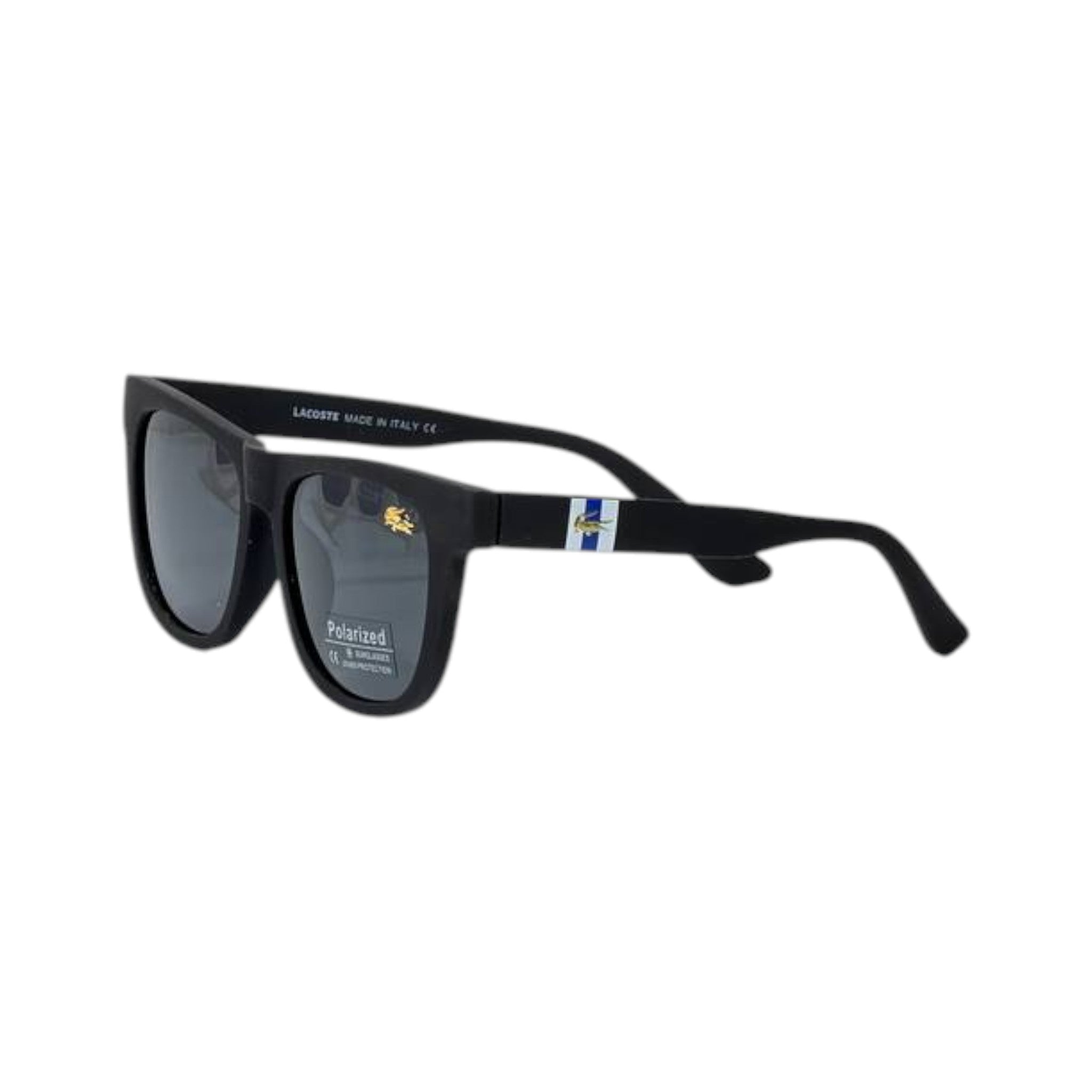 🕶️ Lacoste Polarized Black Sunglasses – Sporty Style & Everyday Comfort 🐊🖤
